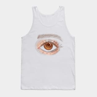 Brown eye Tank Top